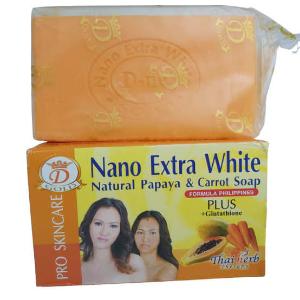 Nano Extra White  Papaya Soap 250g